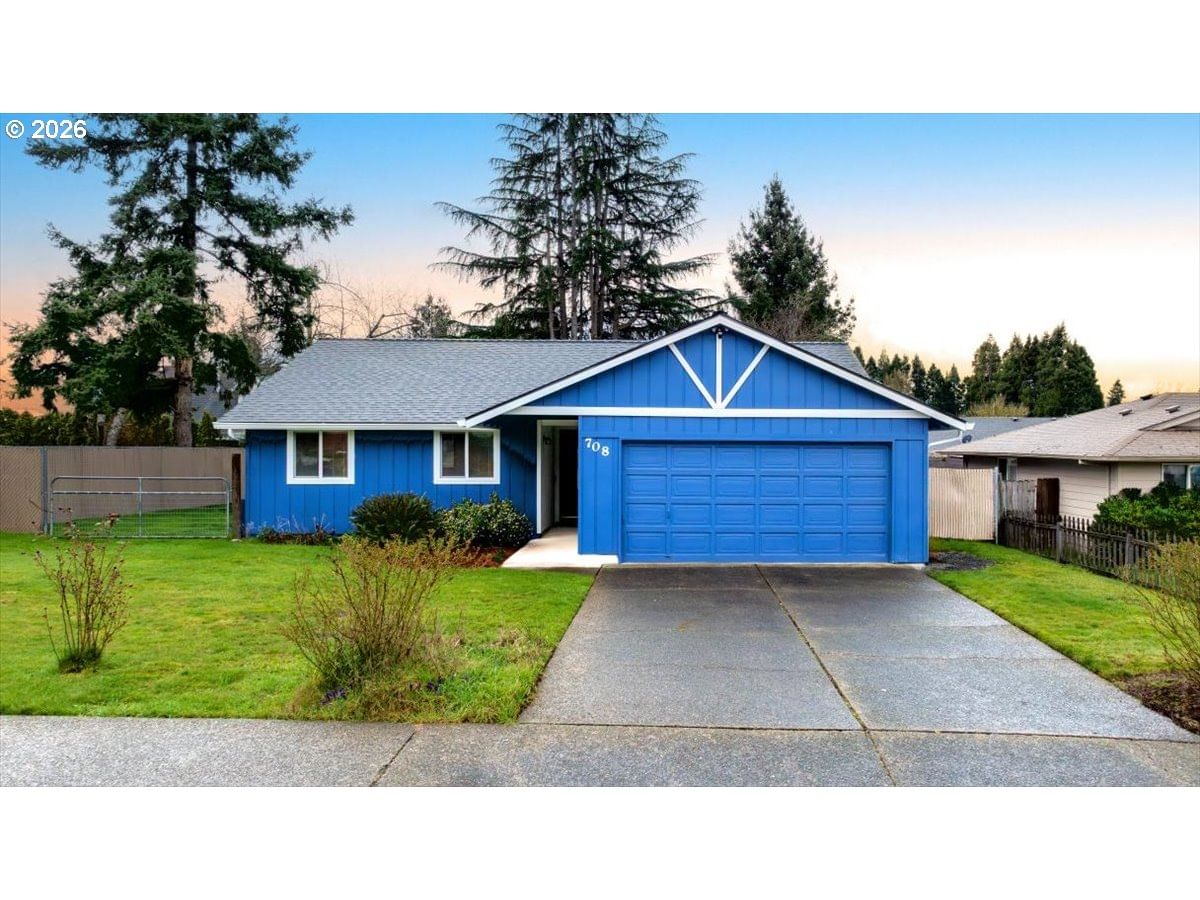 Primary listing photo, 708 E HEINTZ ST, Molalla, OR, 97038