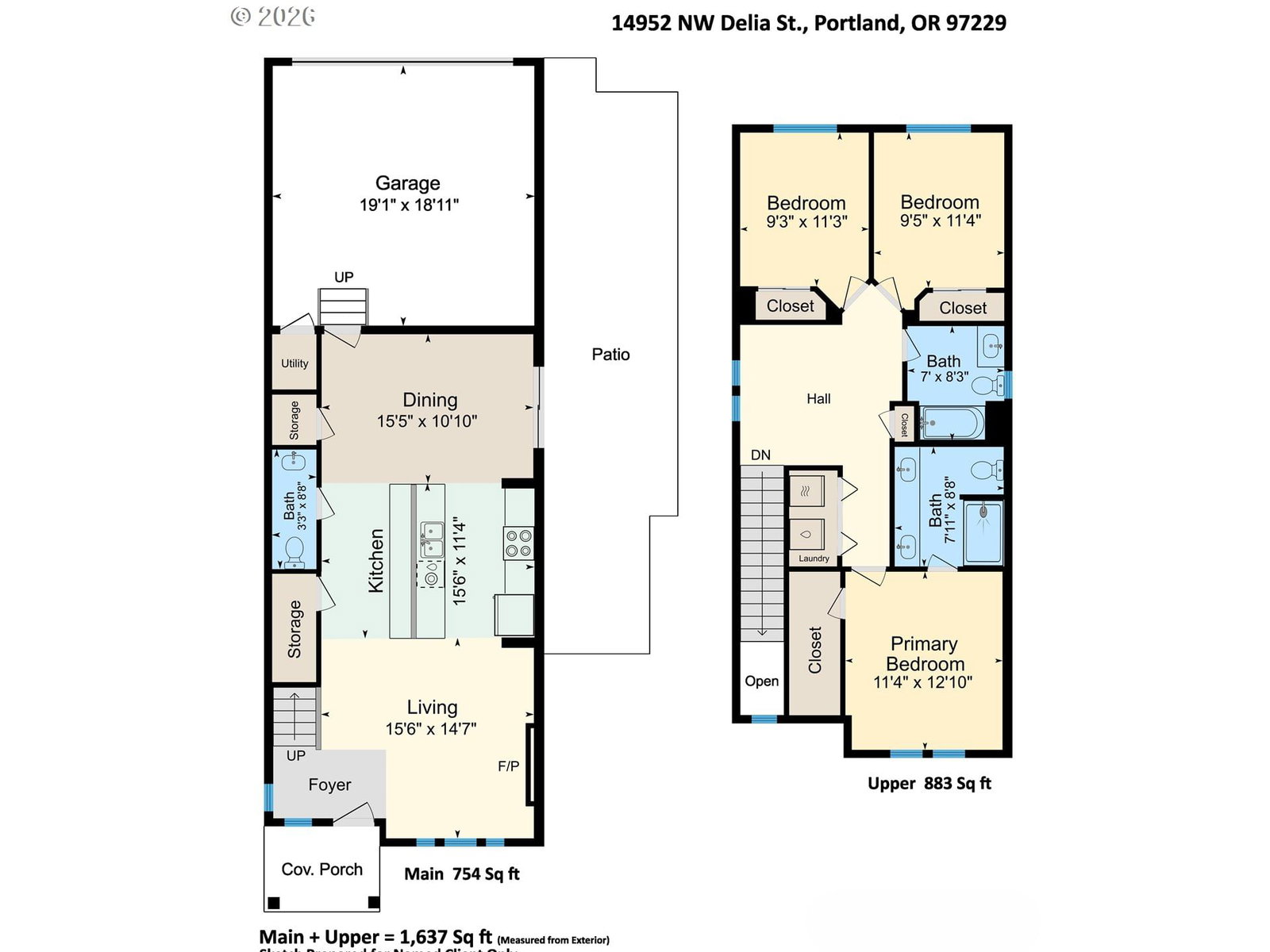 Listing photo 5 of 37, 14952 NW DELIA ST, Portland, OR, 97229