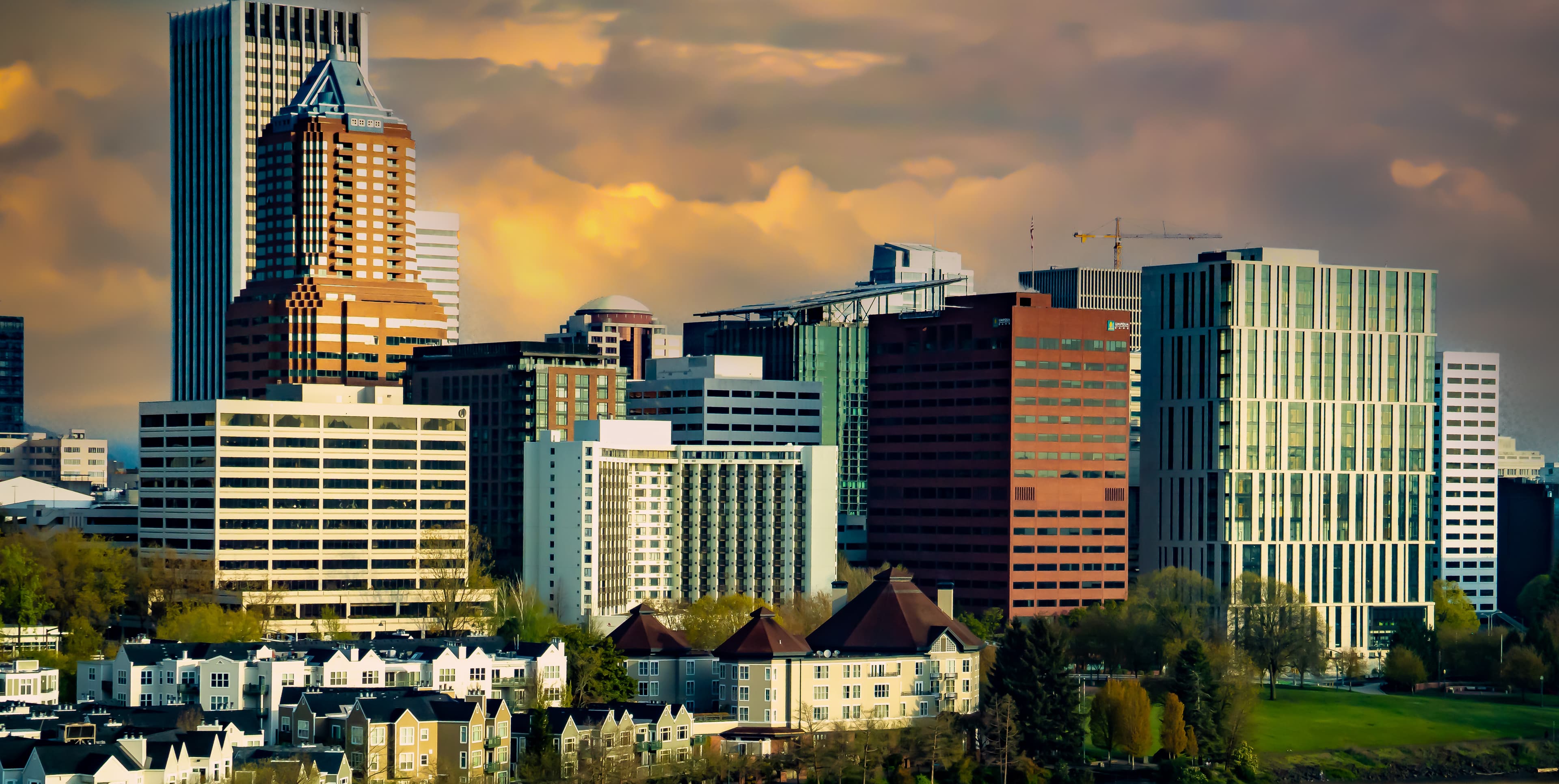 Portland condo skyline